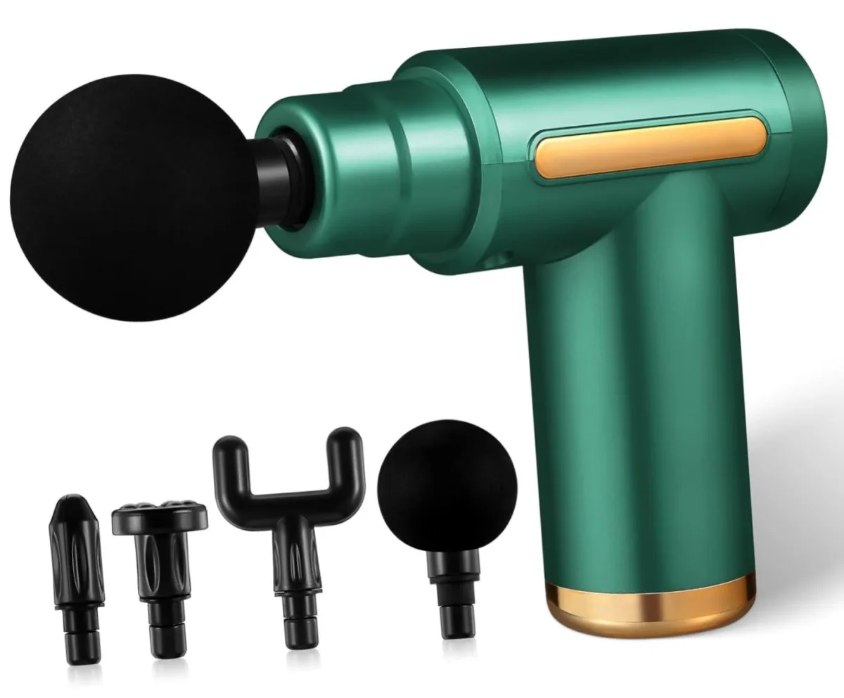 Mini Rechargeable Deep Tissue Therapy Massager SL-720 green - kinbo.site