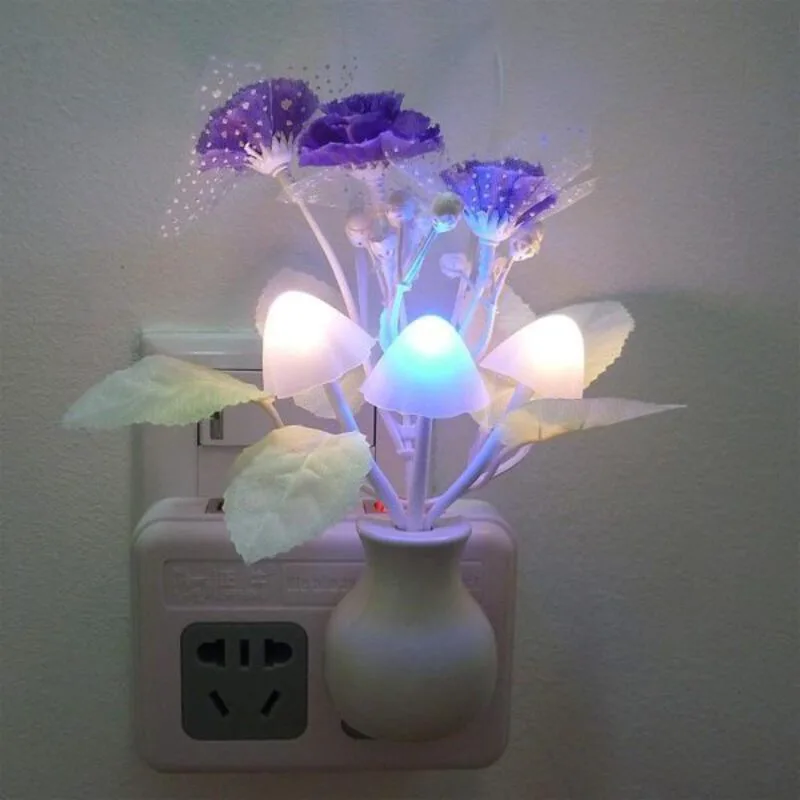 Mushroom Sensor LED Night Light Wall Lamp | Kinbo.site
