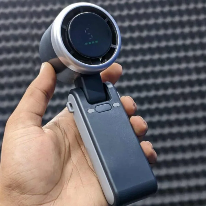 Portable Handheld Turbo Fan | 5 Speed Wind Control | Kinbo.site