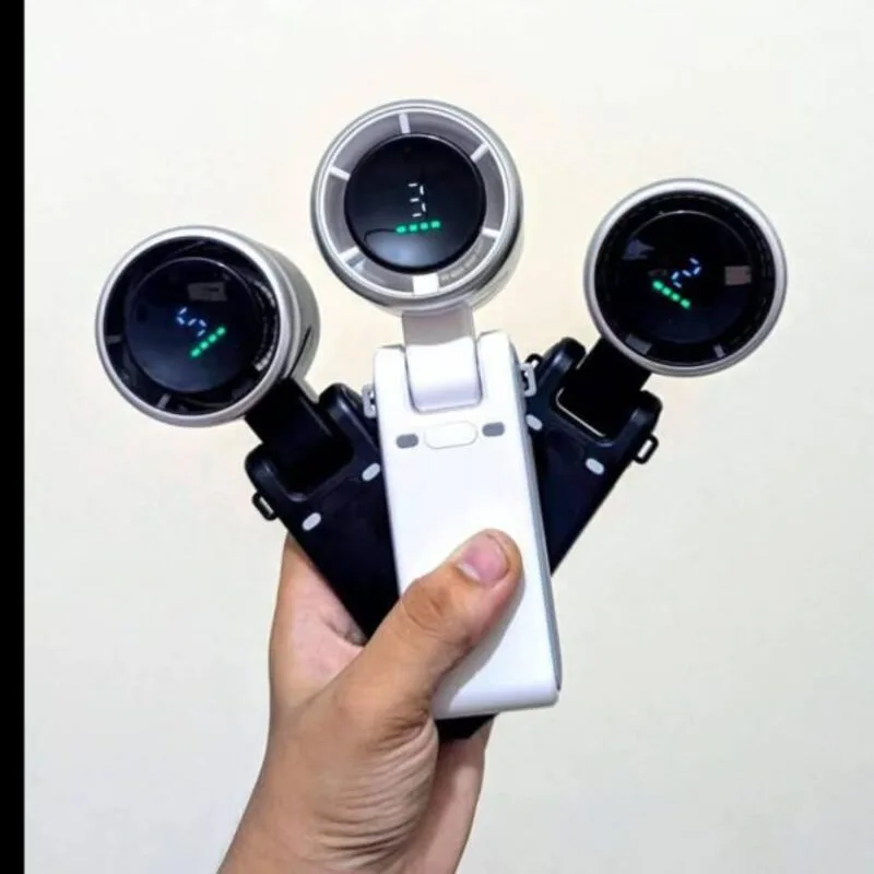 Portable Handheld Turbo Fan | 5 Speed Wind Control | Kinbo.site
