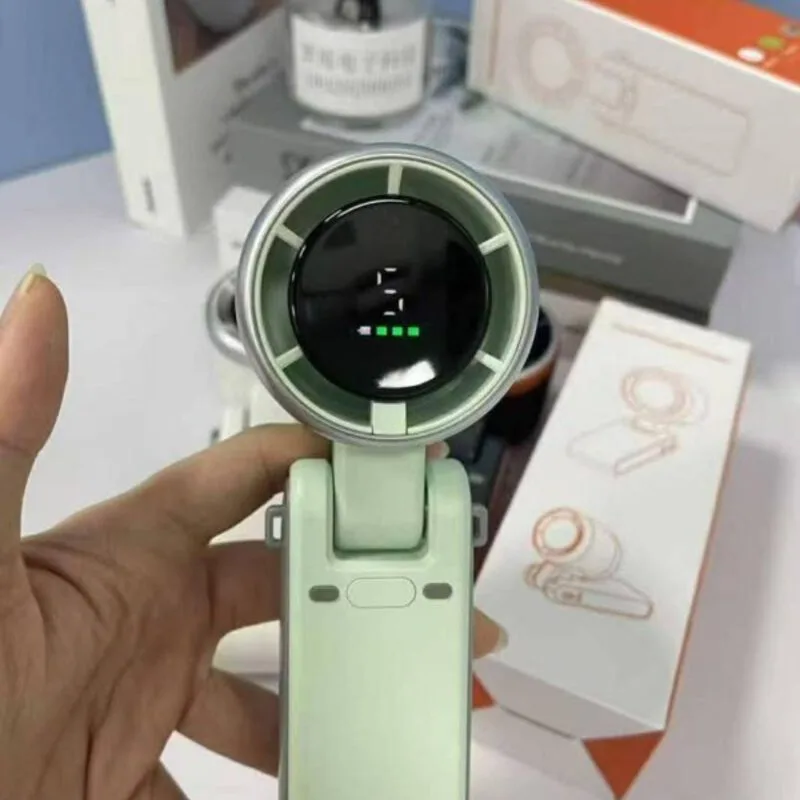 Portable Handheld Turbo Fan | 5 Speed Wind Control | Kinbo.site