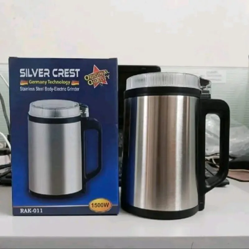 Silver Crest Electric Grinder 1500W | Heavy Duty Spice Mill | Kinbo.site